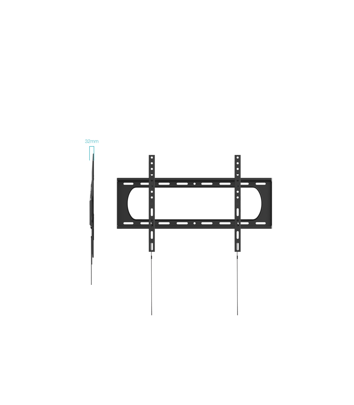 Soporte pared tooq vesa hasta 140 pulgadas 1200x800mm max 125kg