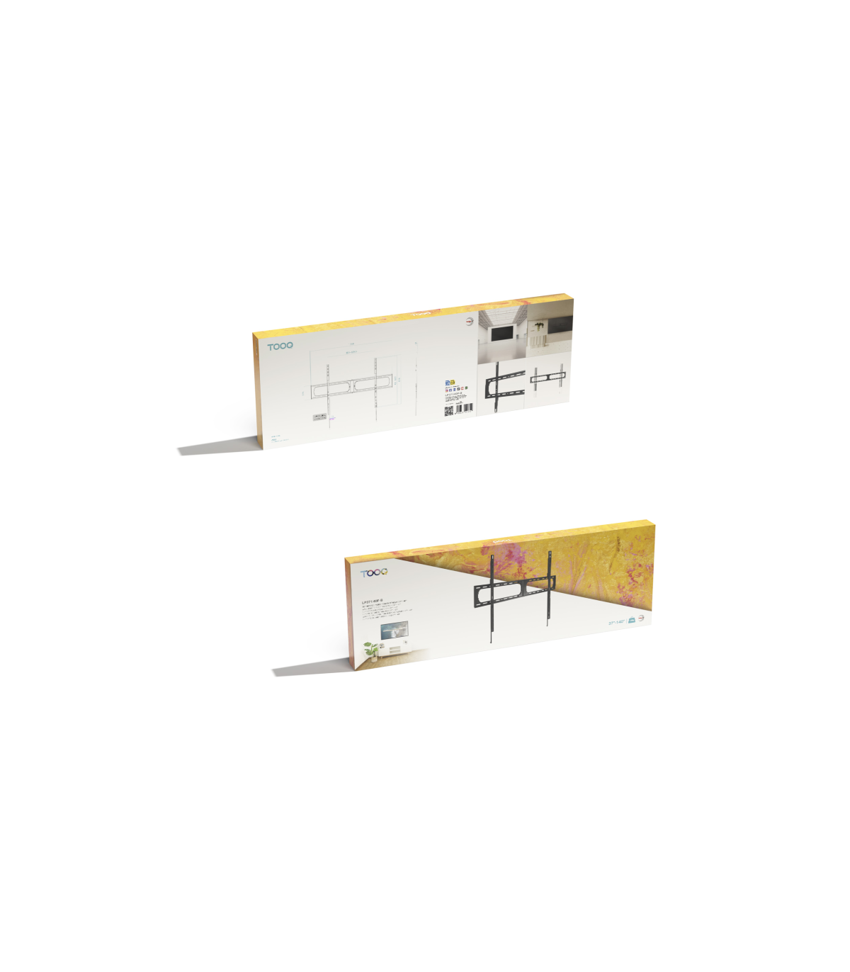 Soporte pared tooq vesa hasta 140 pulgadas 1200x800mm max 125kg