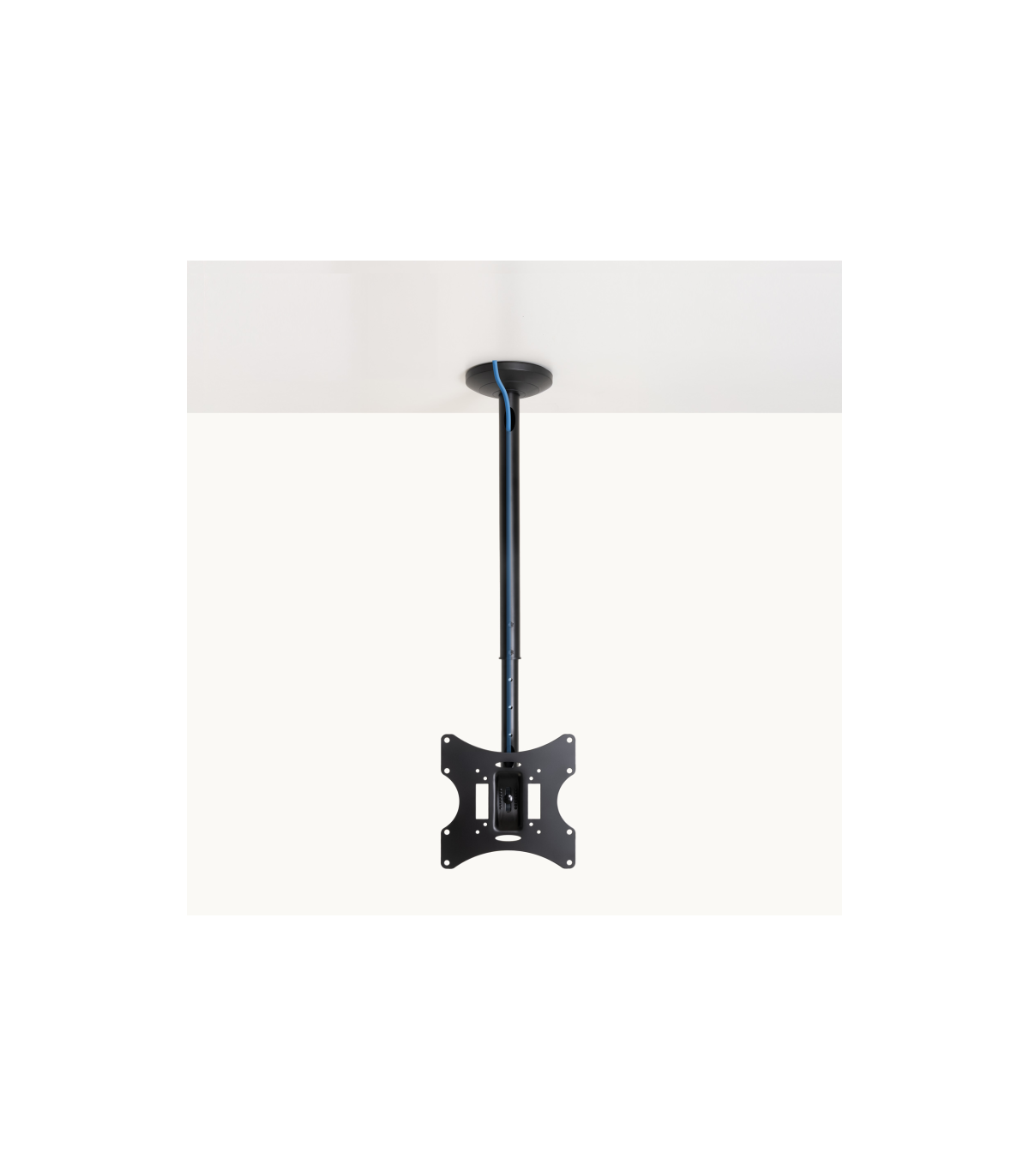Soporte techo tooq vesa hasta 42 pulgadas 200x200mm max 30kg negro