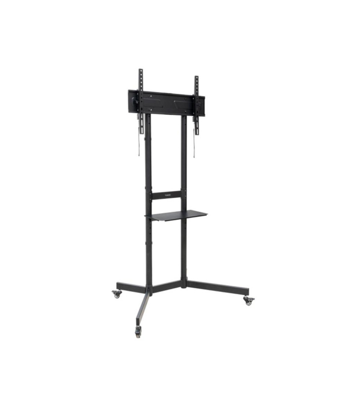 Soporte suelo con ruedas tooq vesa hasta 70 pulgadas 600x400mm max 70kg
