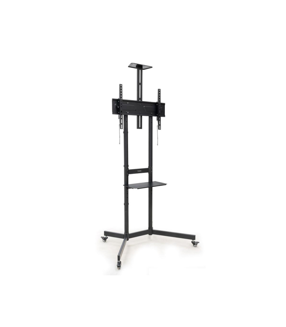 Soporte suelo con ruedas tooq vesa hasta 70 pulgadas 600x400mm max 70kg