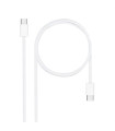 Cable usb - c 2.0 nanocable 60w usb - c - m - m - 1m