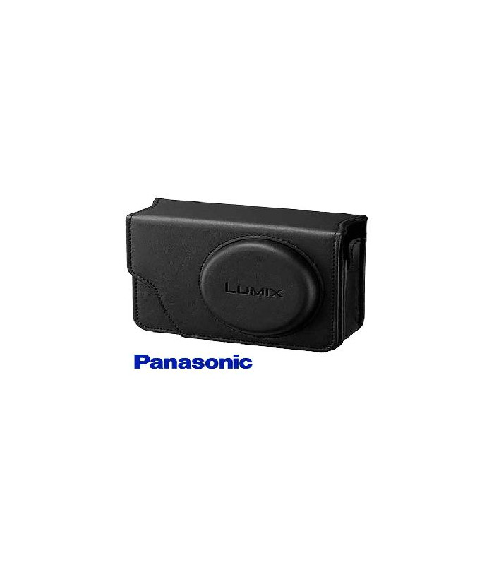 Funda camara foto panasonic negra