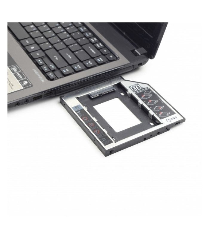 Adaptador disco duro nanocable de 9.5mm para unidad óptica portátil de 12.7mm