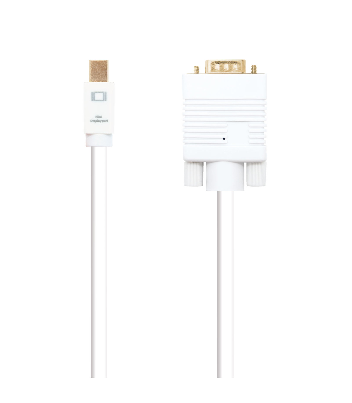 Cable nanocable conversor mini dp a vga mini dp - m -  vga - m blanco 3.0 m