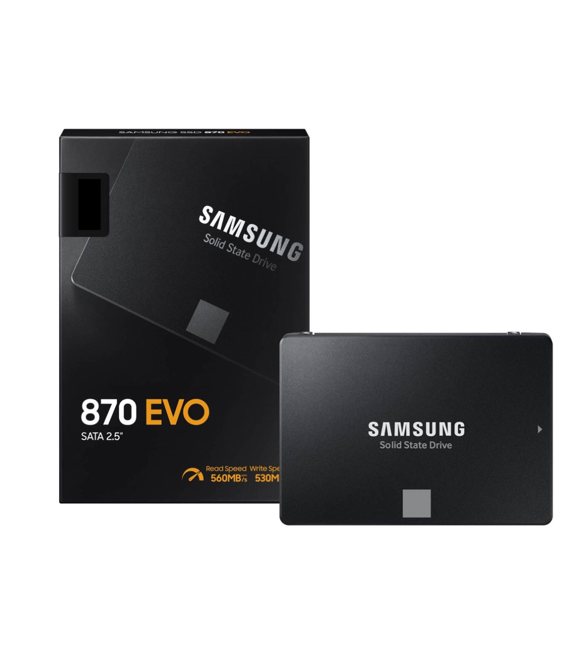 Disco duro interno solido ssd samsung mz - 77e500b - eu - 870 evo -  500gb -  2.5