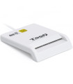 Lector de tarjetas dni tooq tqr - 210w usb 2.0 blanco