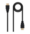 Cable nanocable hdmi macho - macho negro 1.8m