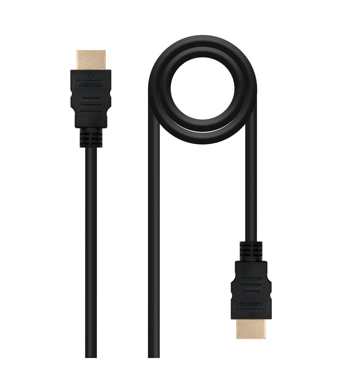 Cable nanocable hdmi macho - macho negro 1.8m