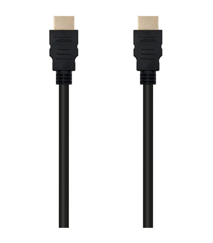 Cable nanocable hdmi macho - macho negro 1.8m