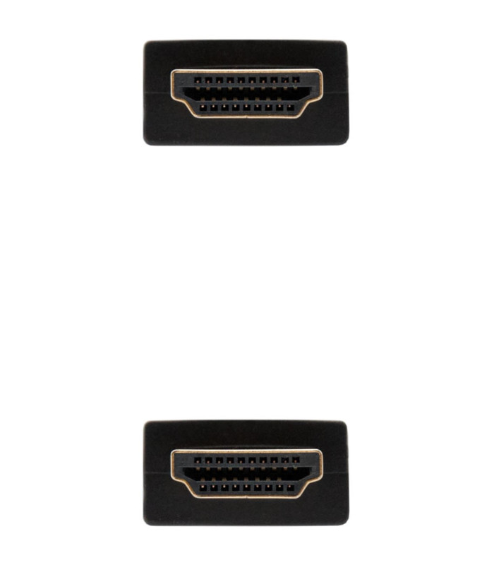 Cable nanocable hdmi macho - macho negro 1.8m