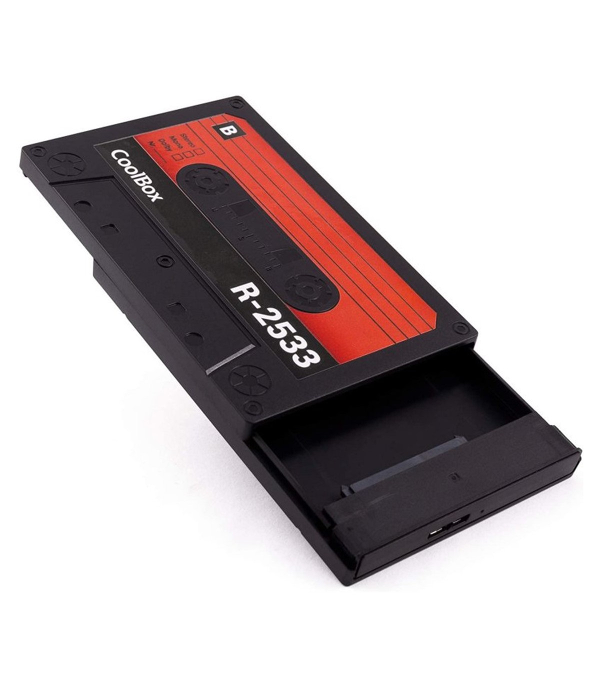 Carcasa disco duro - hdd - ssd coolbox coo - scp2533 - r 2.5 pulgadas sata usb 3.0