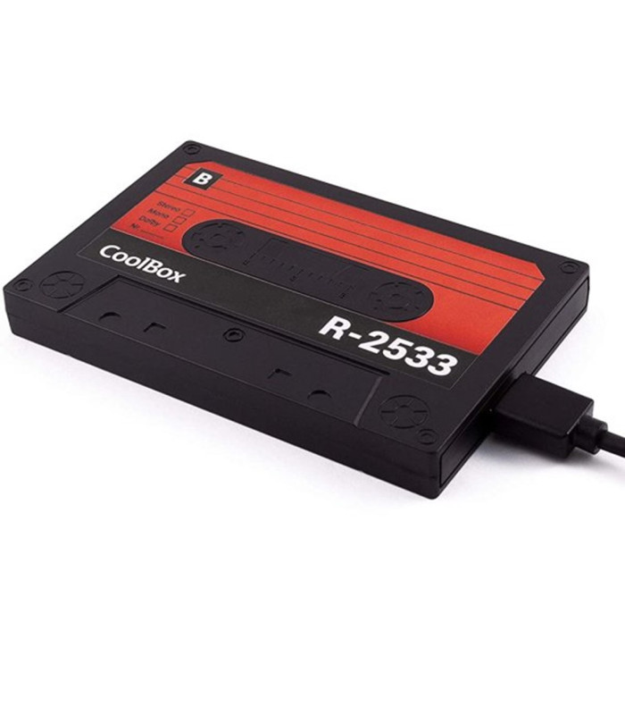 Carcasa disco duro - hdd - ssd coolbox coo - scp2533 - r 2.5 pulgadas sata usb 3.0