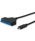 Adaptador equip usb tipo c a sata