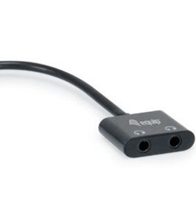 Adaptador equip usb tipo c a jack 3.5mm dual