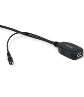 Cable alargador usb 3.0 equip a usb 3.0 macho - hembra 15m negro