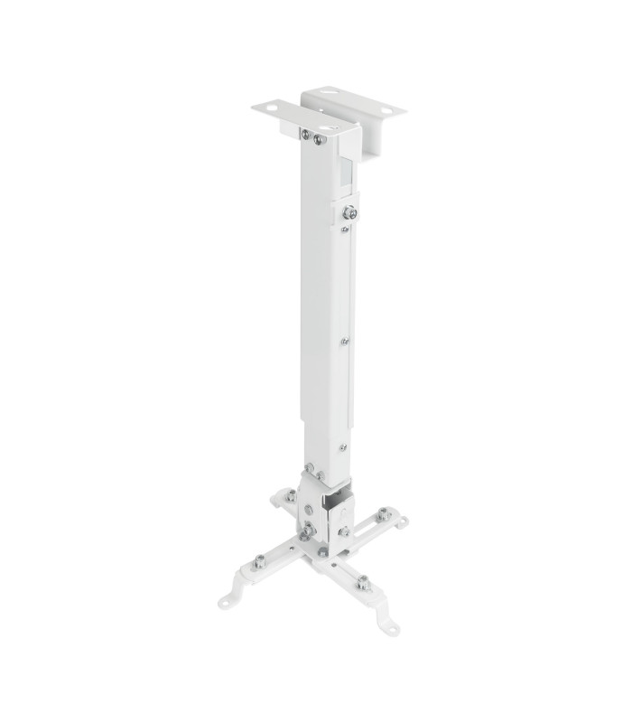 Soporte de proyector de techo tooq  pj2012t - w blanco  distancia 130 - 650 mm.