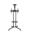 Soporte de suelo tooq para pantalla tv 37 pulgadas - 70 pulgadas negro fs1470m - b