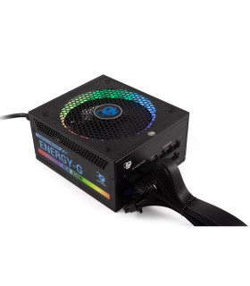 Fuente de alimentacion coolbox energy - g 850w 80+ gold gaming rgb modular