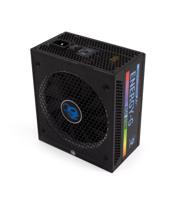 Fuente de alimentacion coolbox energy - g 850w 80+ gold gaming rgb modular