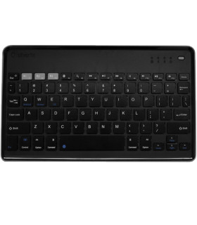 Teclado inalambrico universal silver ht bluetooth dark grey -  english layout