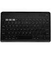 Teclado inalambrico universal silver ht bluetooth dark grey - english layout