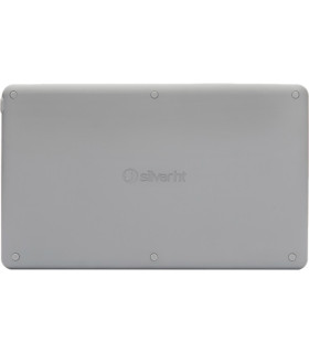 Teclado inalambrico universal silver ht bluetooth dark grey - english layout