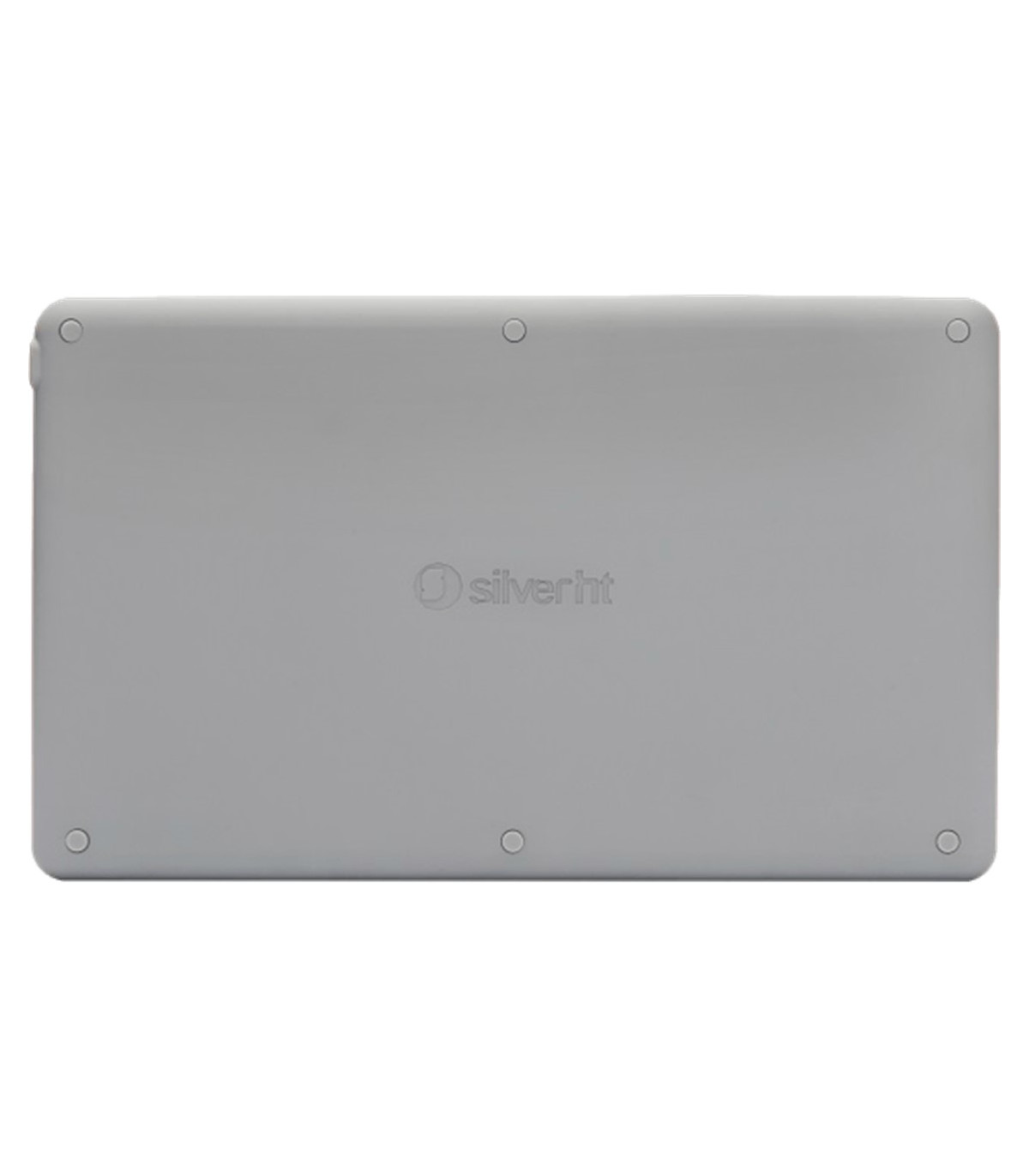 Teclado inalambrico universal silver ht bluetooth dark grey -  english layout