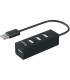 Hub usb equip usb tipo a a 4 puertos usb 2.0