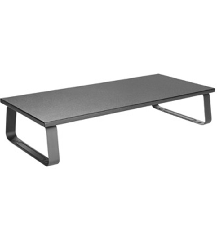 Soporte sobremesa equip para monitor acero negro