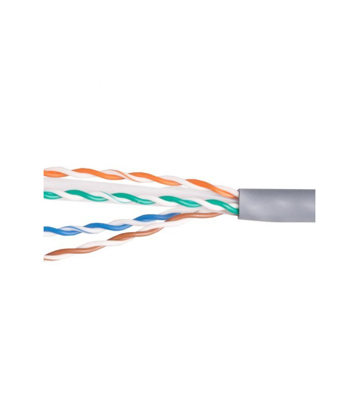 Bobina equip cat.6 u - utp rigido lsoh eco libre halogenos 305m