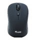 Mouse raton mini equip life optico 4 botones scroll negro wireless inalambrico 1600dpi
