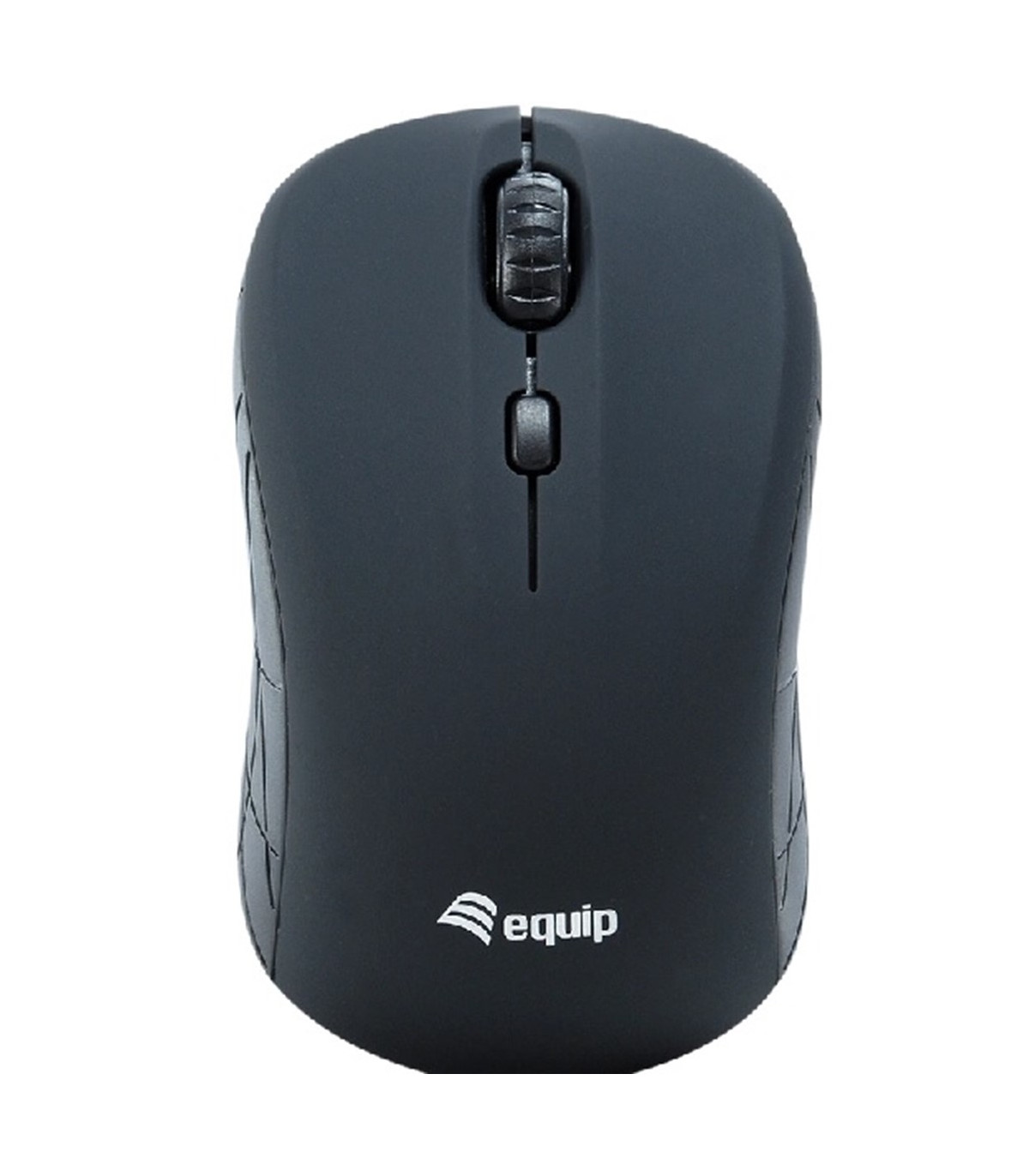 Mouse raton mini equip life optico 4 botones scroll negro wireless inalambrico 1600dpi