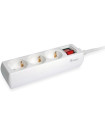 Regleta equip con 3 tomas cable de red de 1.5 metros y boton de apagado encendido