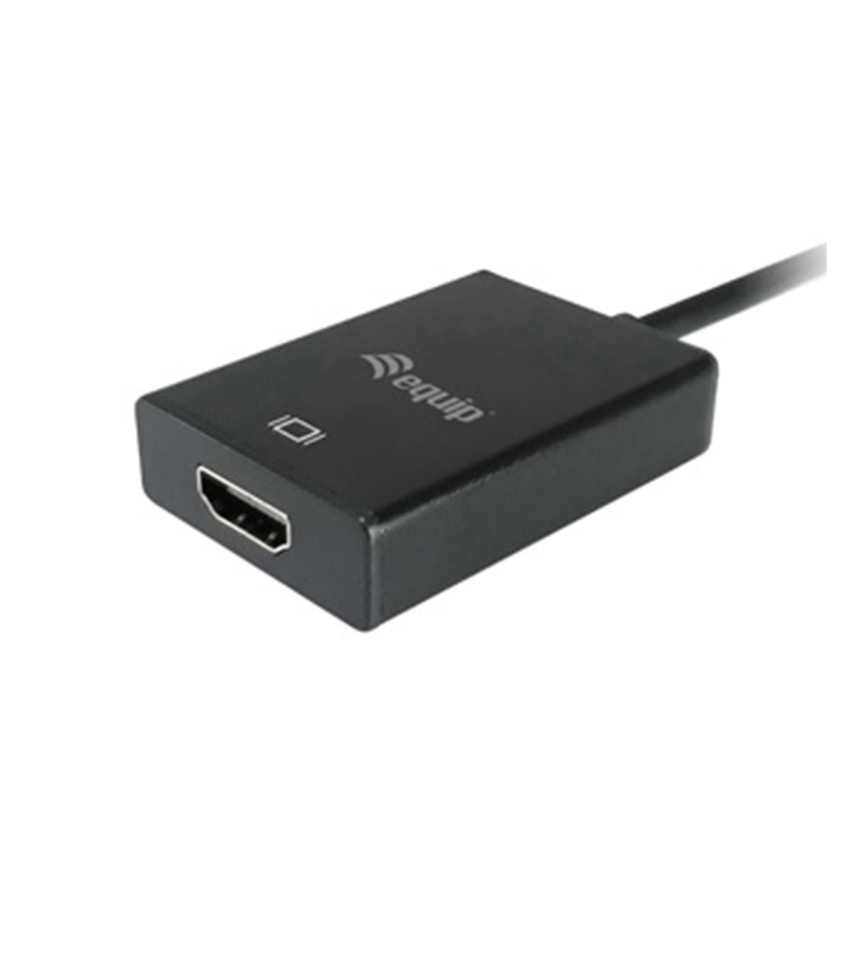 Adaptador equip vga macho a hdmi hembra con audio jack 3.5 pulgadas 119038
