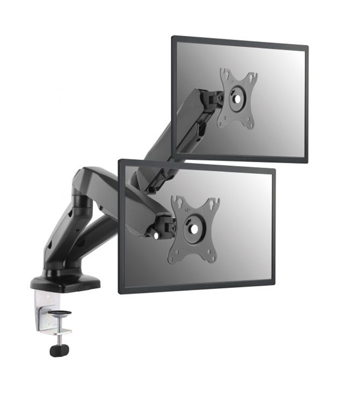 Soporte pantalla equip para mesa 13 pulgadas - 27 pulgadas 2 brazo inclinables para 2 monitor muelle de gas vesa hasta 6.5kg