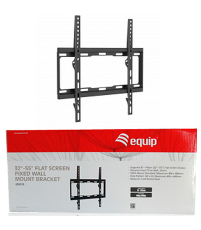 Soporte pantalla equip 32 pulgadas -  55 pulgadas fijo vesa max. 400x400