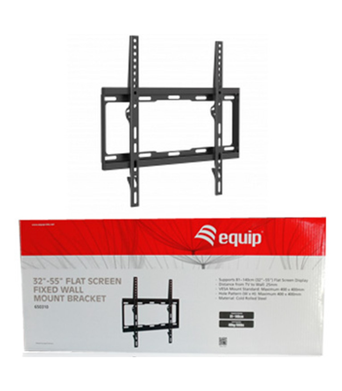 Soporte pantalla equip 32 pulgadas -  55 pulgadas fijo vesa max. 400x400