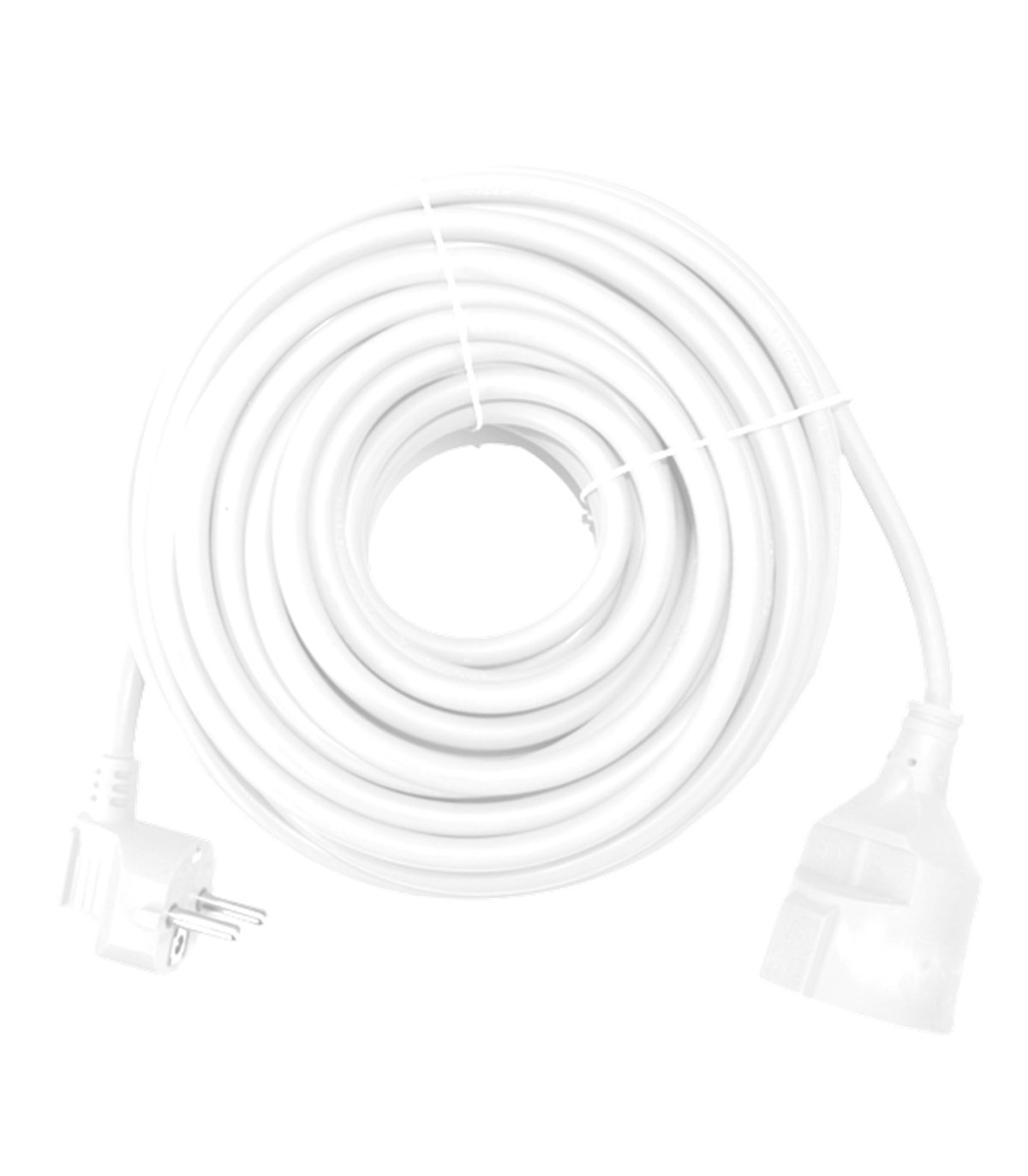 Cable prolongador de correiente silver electrics 2m -  3x 1.5mm -  250v -  16a -  3.500w -