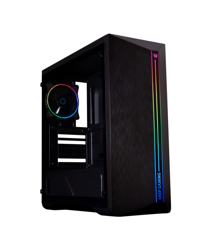 Caja ordenador gaming deep gaming dgc200 rgb atx usb 3.0 sin fuente