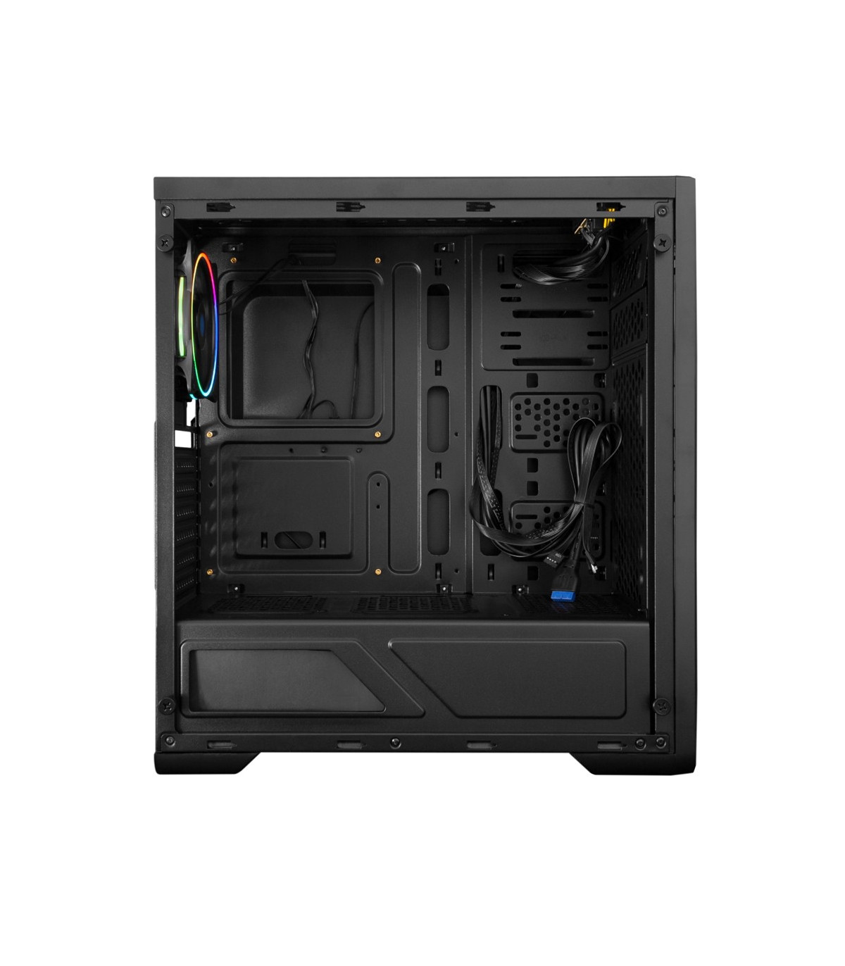Caja ordenador gaming deep gaming dgc200 rgb atx usb 3.0 sin fuente