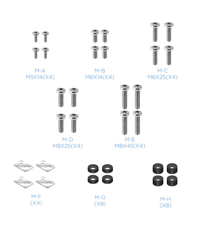 Soporte de mesa tooq para pantallas 32 pulgadas - 70