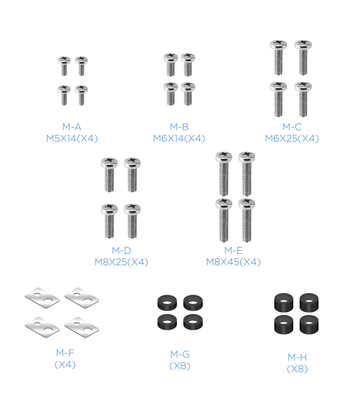 Soporte de mesa tooq para pantallas 32 pulgadas - 70