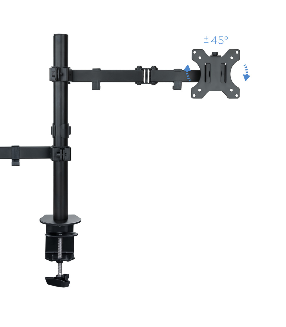 Soporte de mesa tooq para pantalla 13 pulgadas - 32 pulgadas y portatil