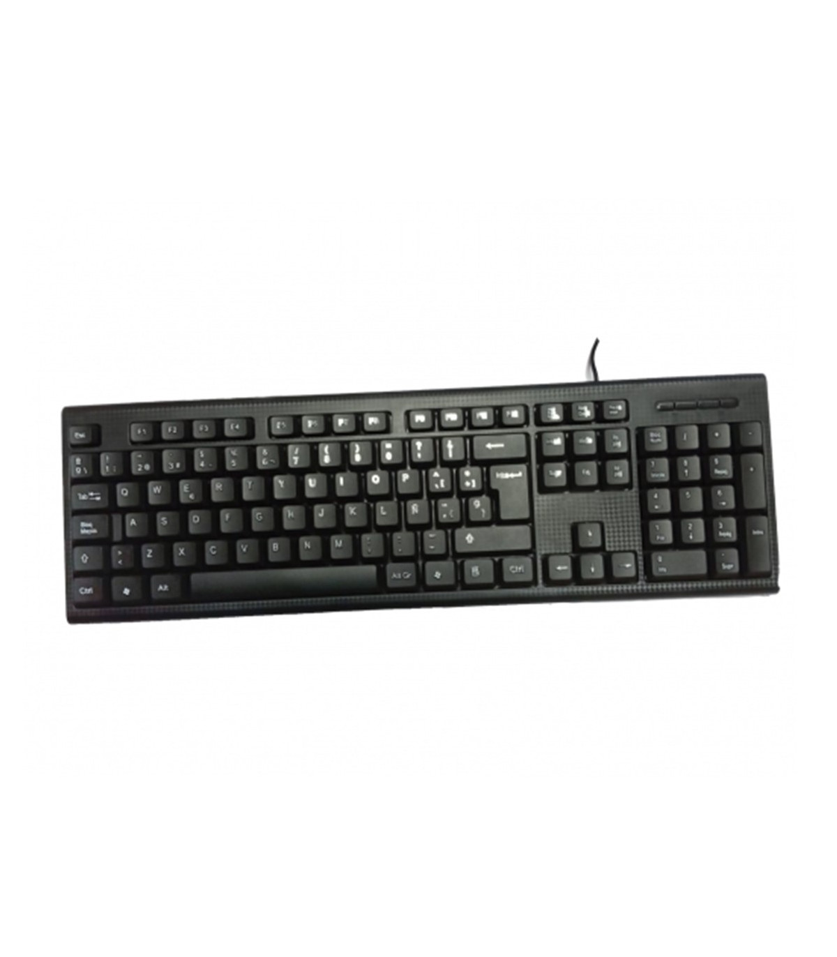 Kit teclado + raton pc case usb negro pcc - ktr - 001