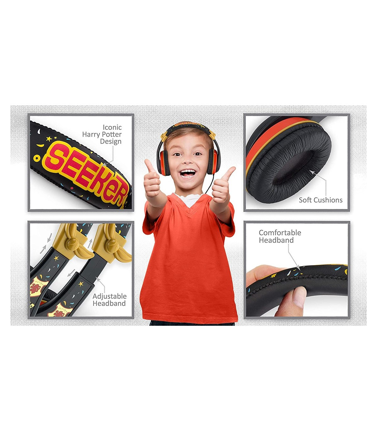 Auriculares ekids harry potter chibi