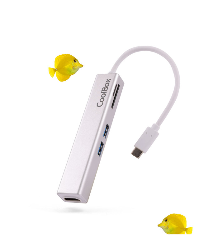 Hub coolbox minidock usb tipo c lite