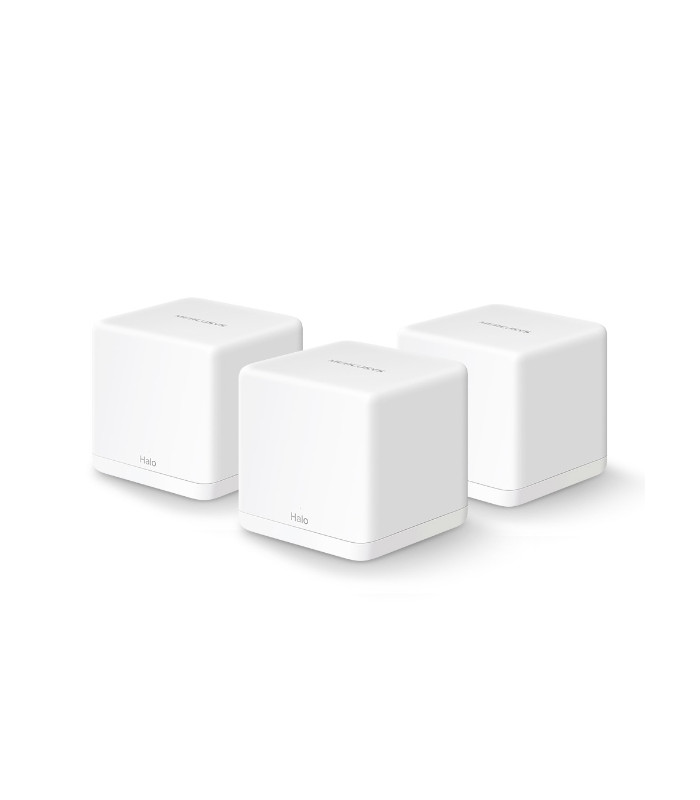 Router mesh mercusys halo h30g pack de 3 1300mbps