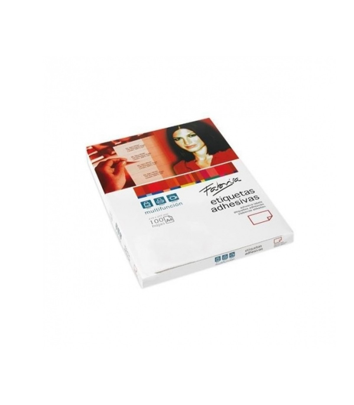 Etiquetas adhesivas sprinjet 100 hojas a4 4und