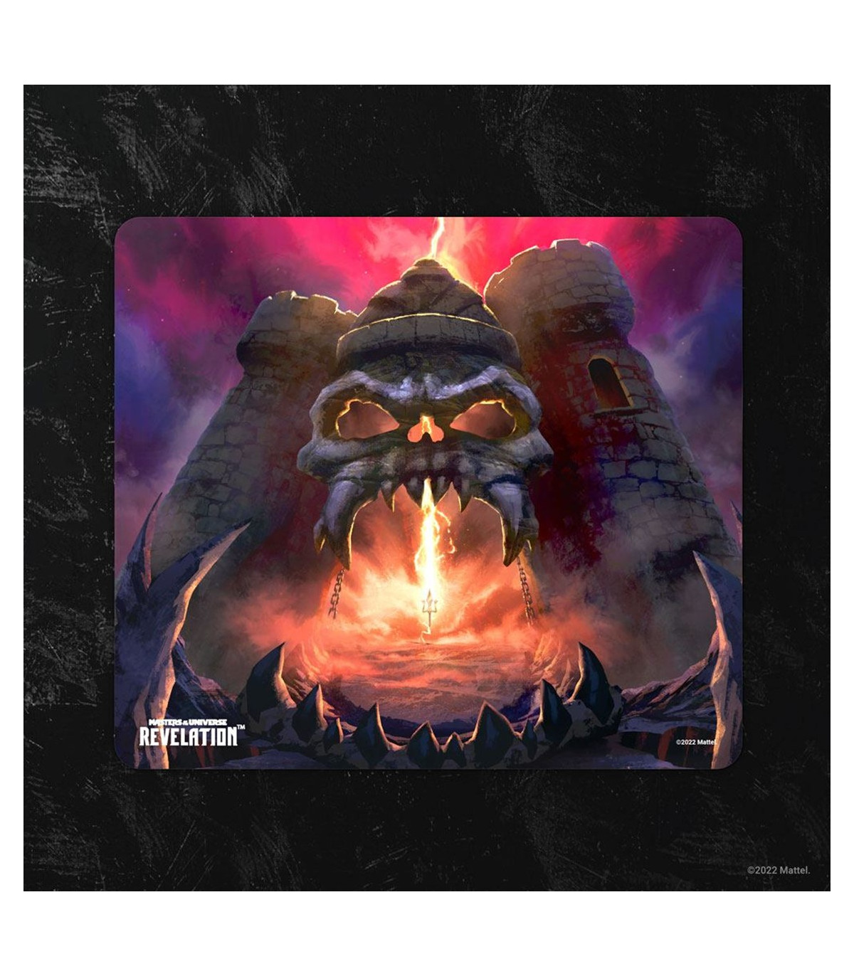 Alfombrilla gaming maestros del universo revelation castle grayskull 25 x 22cm